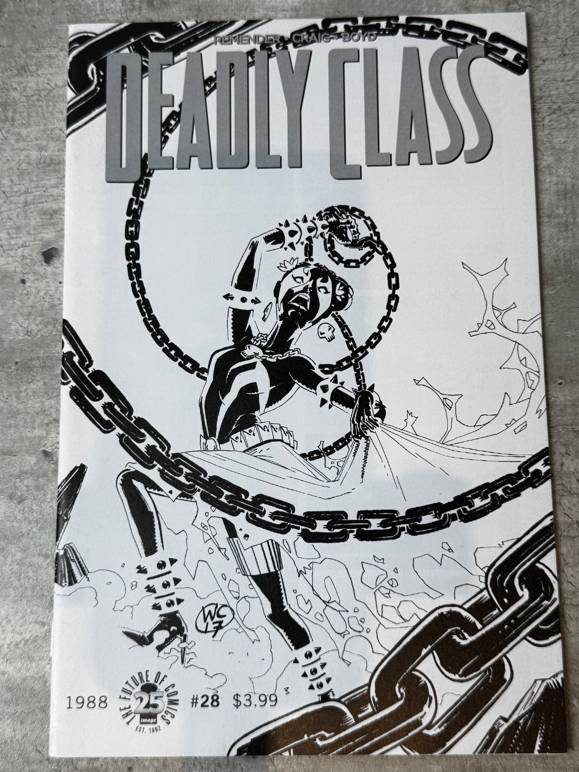 2017 - Image Comics - Deadly Class #28 Var. D - NM- - ENG 1