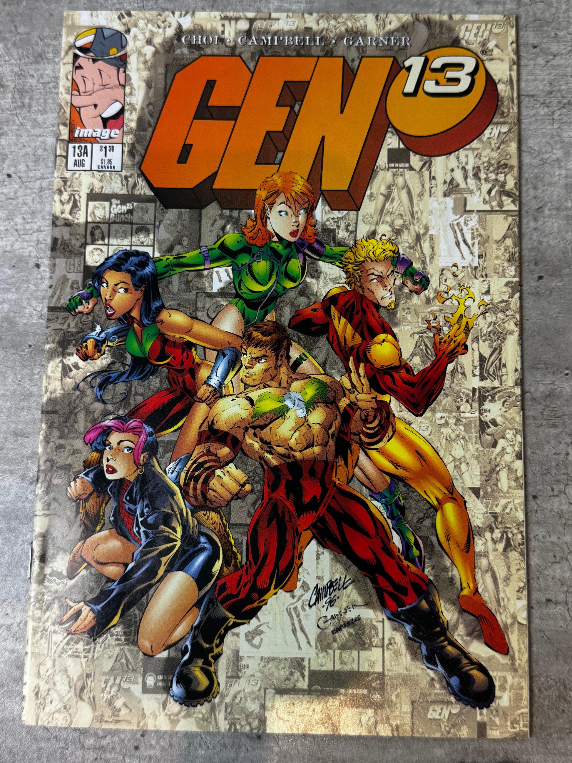 1996 - Image Comics - Gen 13: Bootleg #2 - Part 2 -  Var. A - NM - ENG 1