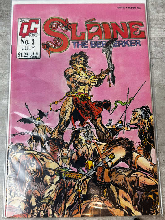 1987 - Quality Comics - Slaine the Berserker #3VF+ - ENG 1