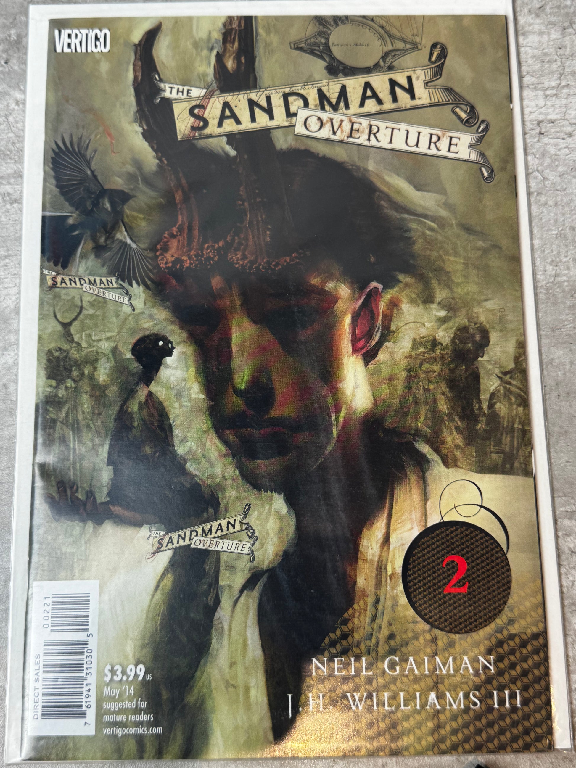 2014 - DC Comics - The Sandman: Overture #2 - Chapter Two -  Var. B - NM+ - ENG 1