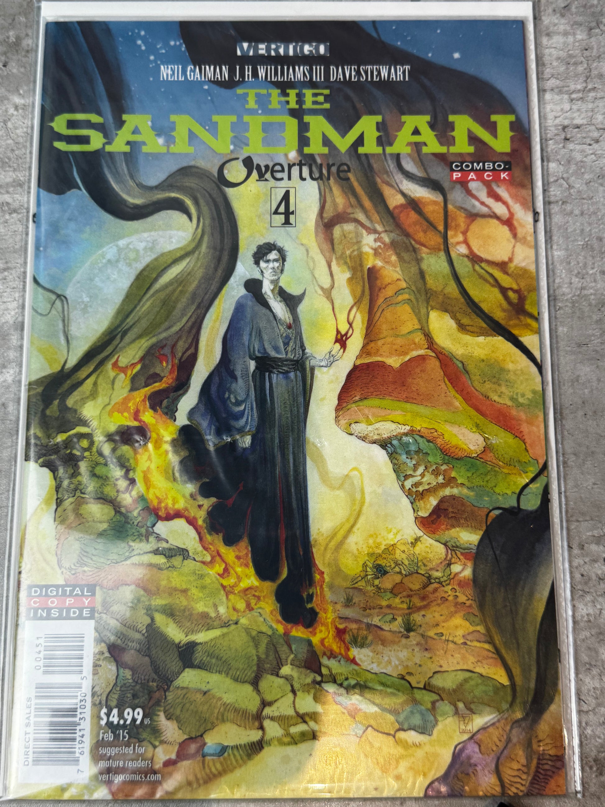 2014 - DC Comics - The Sandman: Overture #4 - Chapter Four -  Var. E - NM+ - ENG 1