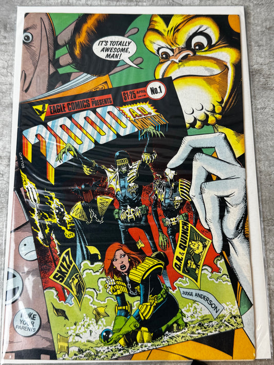 1986 - Quality Comics - 2000 AD Monthly / Presents / Showcase #1VF/NM - ENG 1