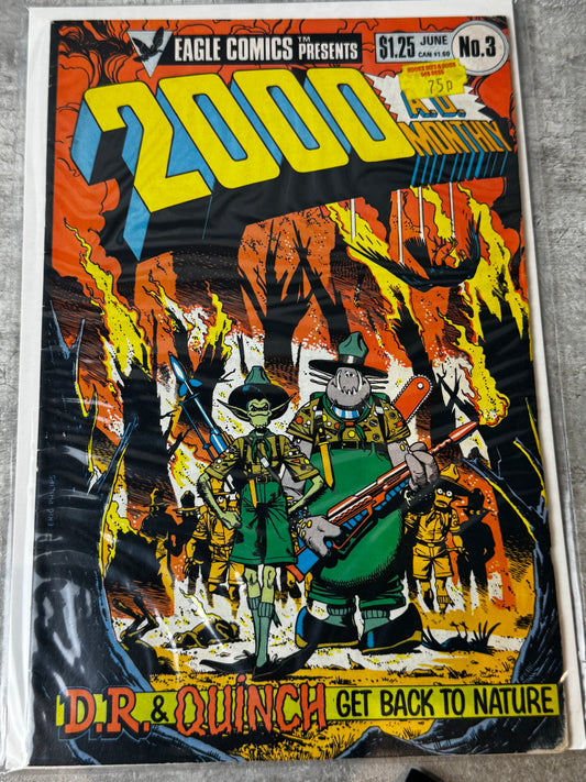 1986 - Quality Comics - 2000 AD Monthly / Presents / Showcase #3VF/NM - ENG 1