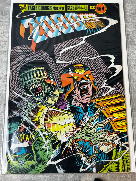 1986 - Quality Comics - 2000 AD Monthly / Presents / Showcase #4VF/NM - ENG 1