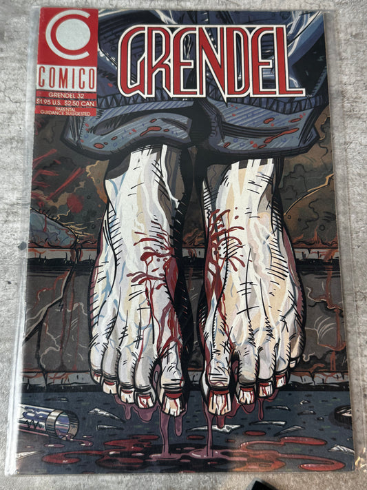 1989 - Comico - Grendel, Vol. 2 #32 - Devil's Disclosure - NM- - ENG 1