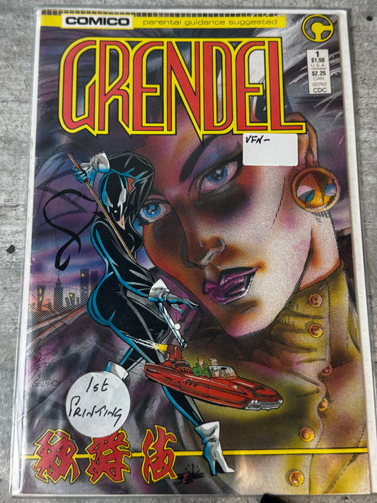 1986 - Comico - Grendel, Vol. 2 #1 - Devil In Response -  Var. A - NM- - ENG 1
