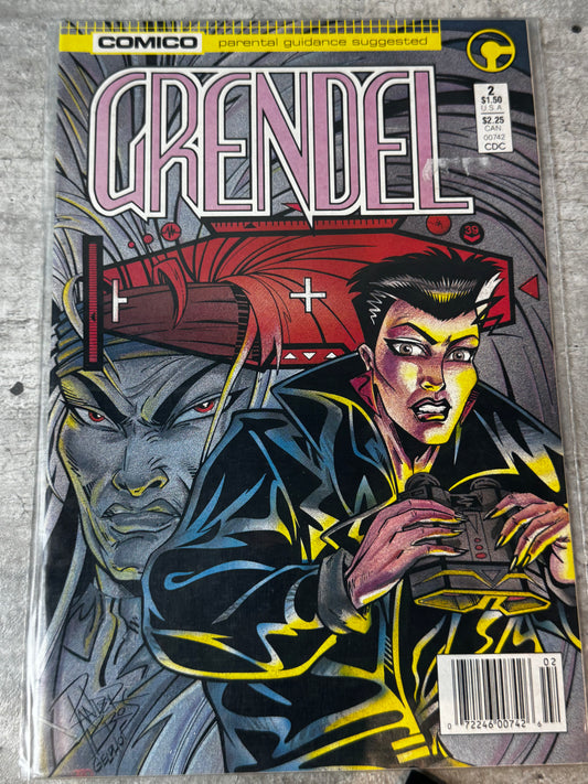 1986 - Comico - Grendel, Vol. 2 #2 - Devil Head Raises -  Var. B - NM- - ENG 1
