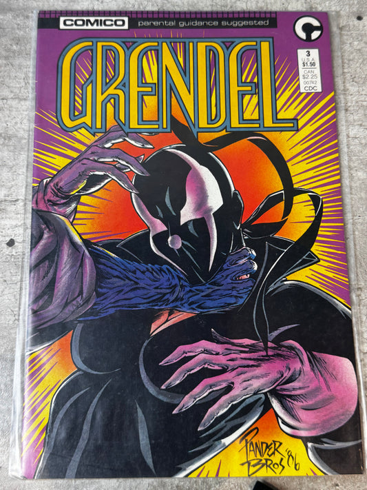 1986 - Comico - Grendel, Vol. 2 #3 - Devil's Lash -  Var. A - NM- - ENG 1