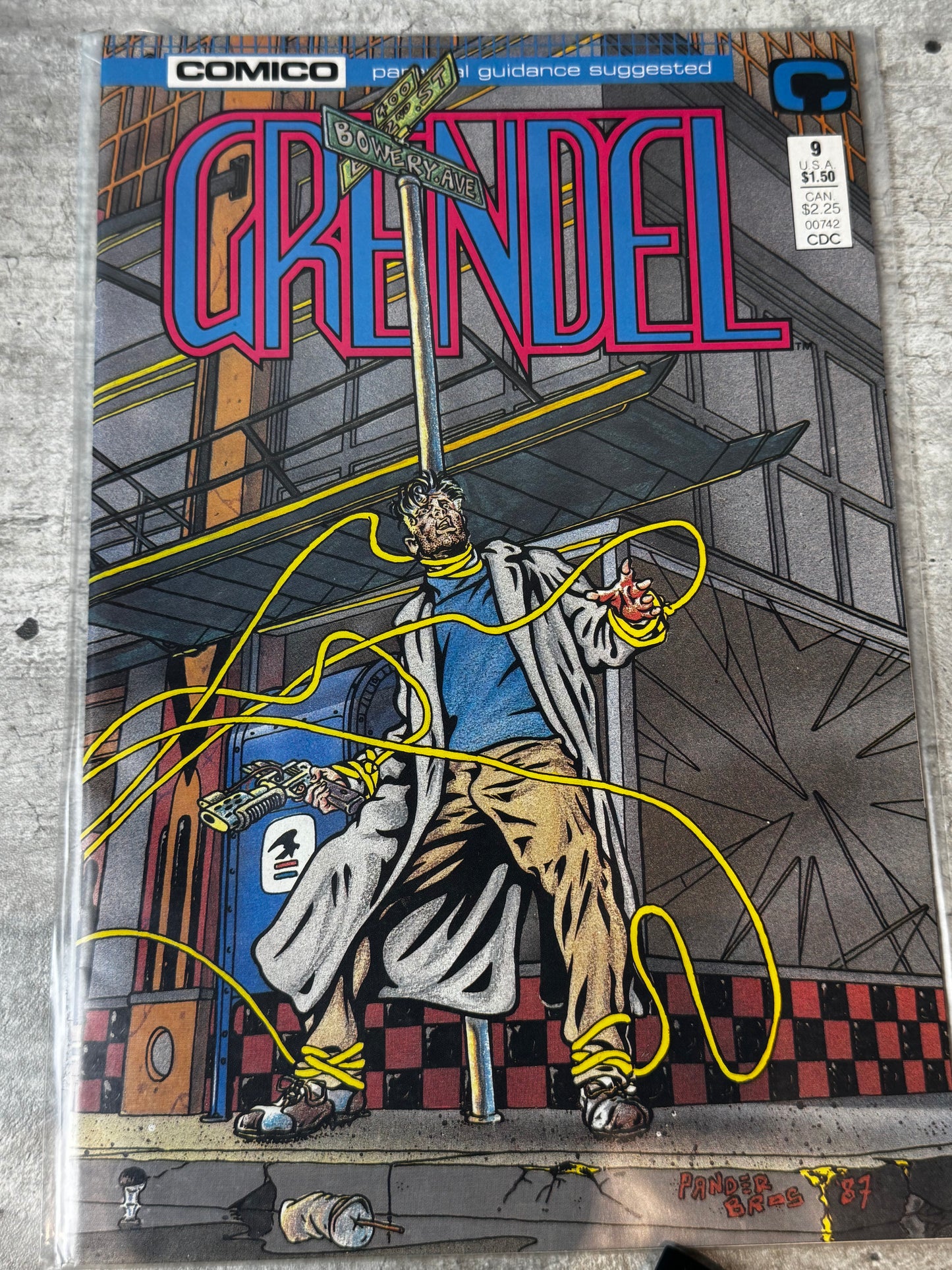 1987 - Comico - Grendel, Vol. 2 #9 - Devil's Revenge -  Var. B - NM- - ENG 1