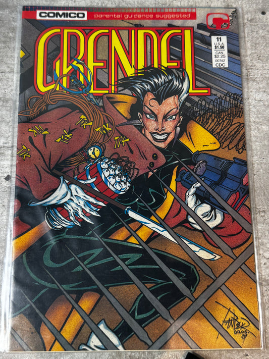 1987 - Comico - Grendel, Vol. 2 #11 - Devil's Rampage -  Var. B - NM- - ENG 1