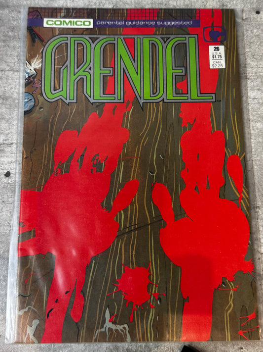 1988 - Comico - Grendel, Vol. 2 #26 - Devil's Tracks - NM- - ENG 1