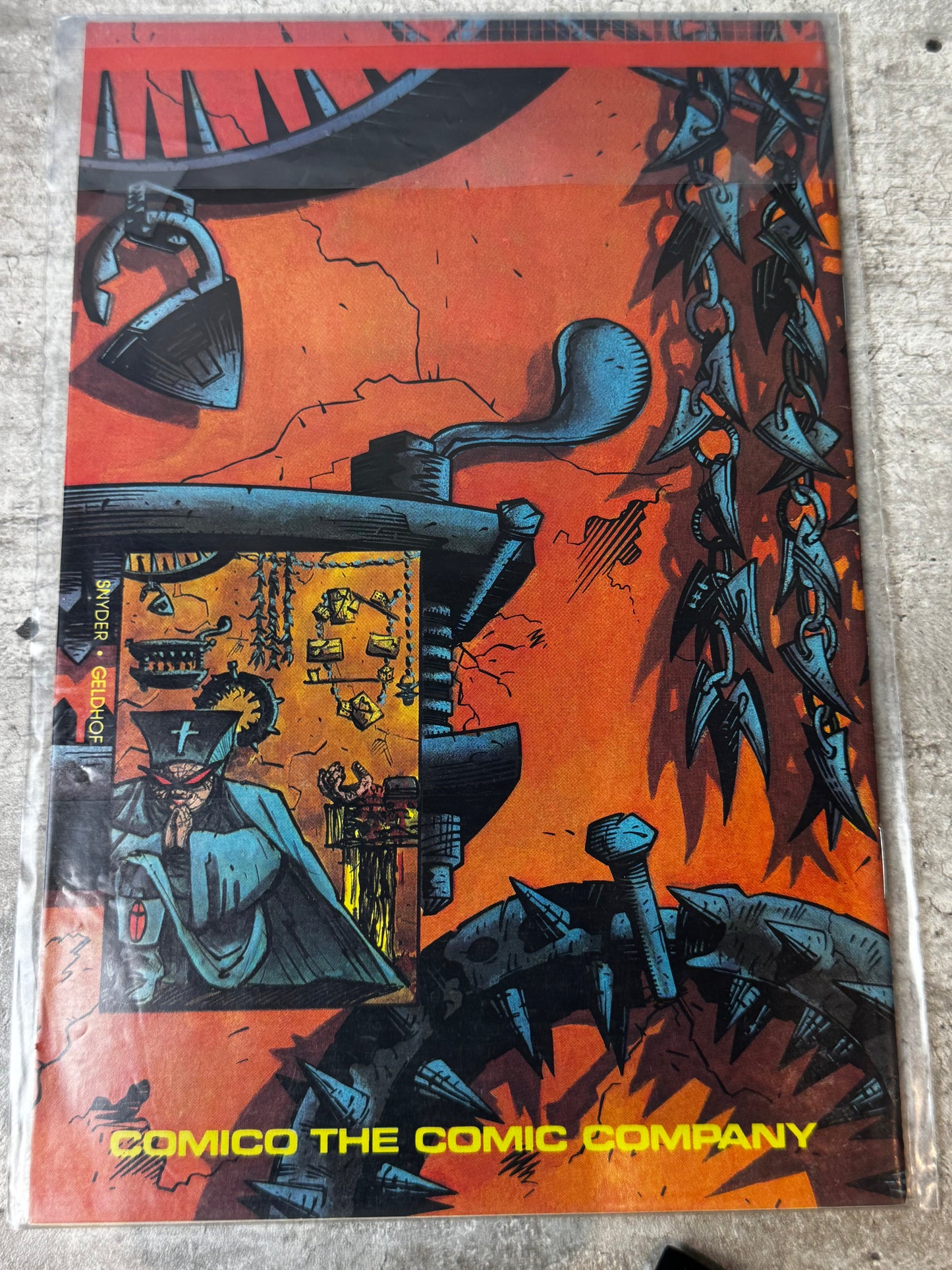 1989 - Comico - Grendel, Vol. 2 #27 - Devils, Devils Everywhere - NM- - ENG 2