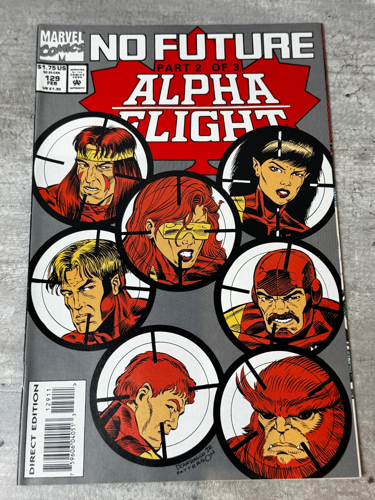 1993 - Marvel Comics - Alpha Flight, Vol. 1 #129 Var. A - VF/NM - ENG 1
