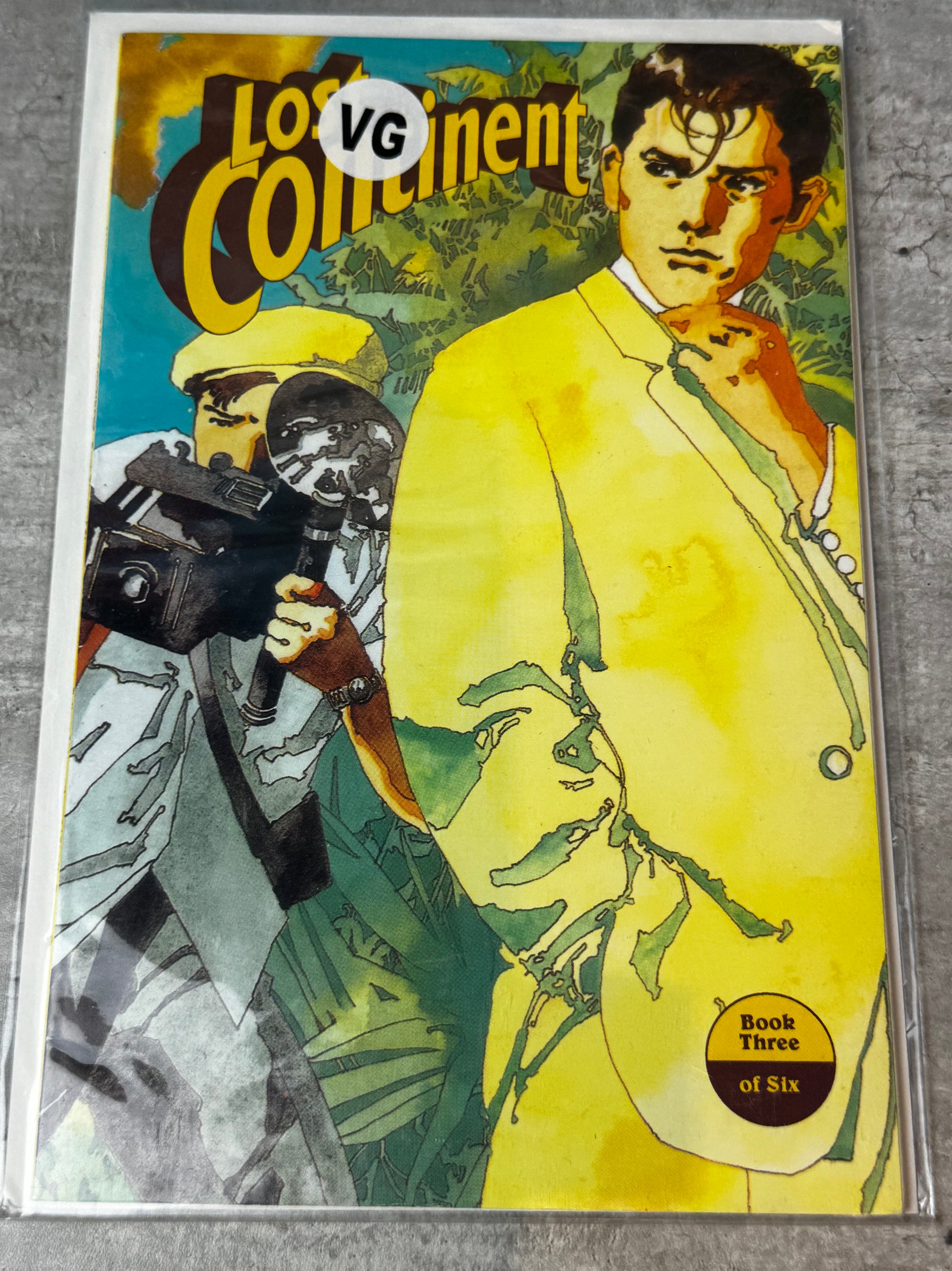 1990 - Eclipse Comics - Lost Continent #3NM- - ENG 1