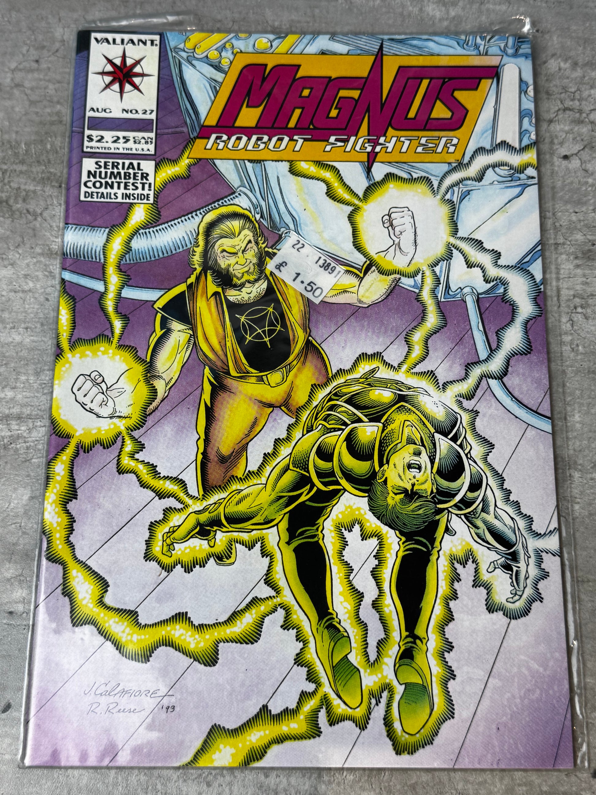 1993 - Valiant Entertainment - Magnus Robot Fighter, Vol. 1 #27M - ENG 1