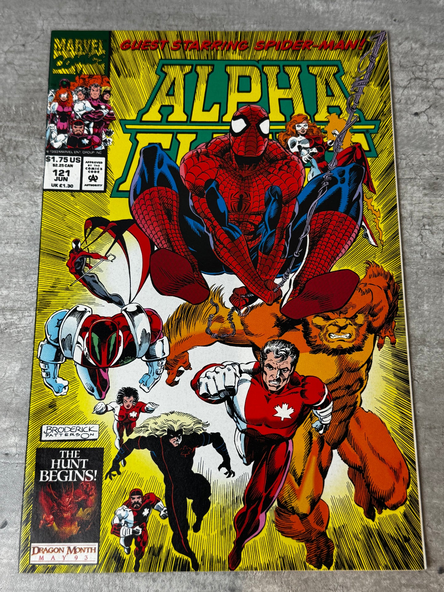 1993 - Marvel Comics - Alpha Flight, Vol. 1 #121VF/NM - ENG 1