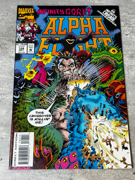 1993 - Marvel Comics - Alpha Flight, Vol. 1 #124 Var. A - VF/NM - ENG 1