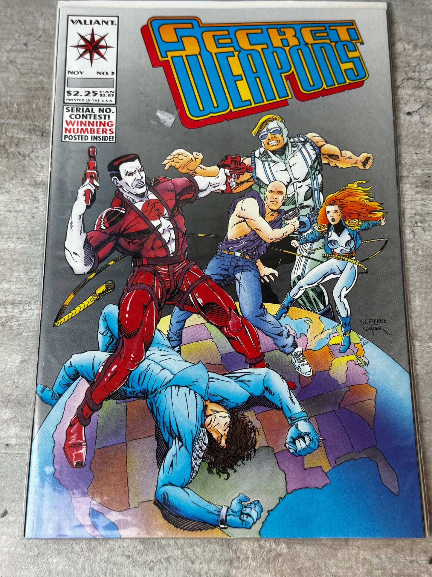 1993 - Valiant Entertainment - Secret Weapons #3 - Race Against Time - NM - ENG 1