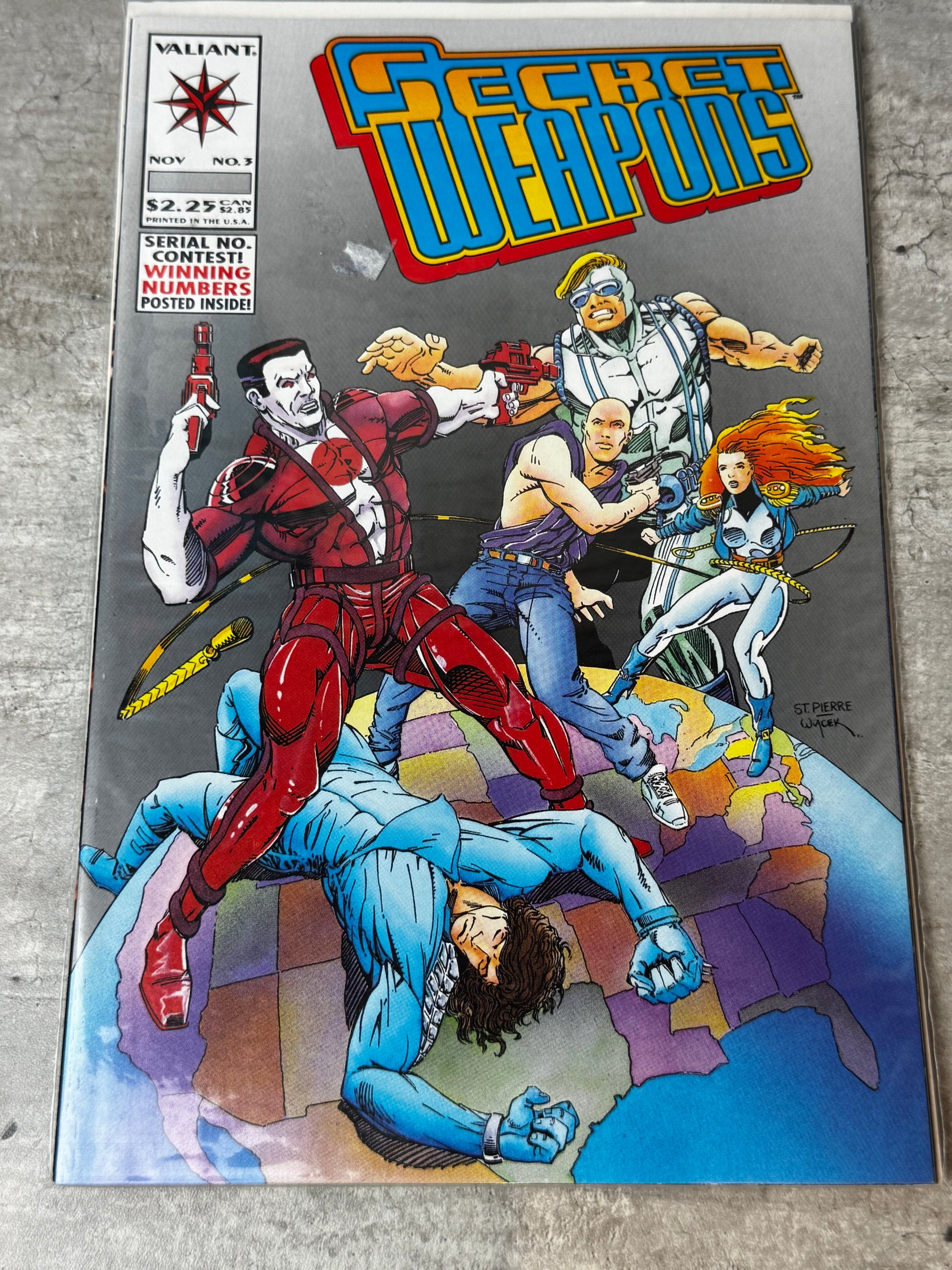 1993 - Valiant Entertainment - Secret Weapons #3 - Race Against Time - NM - ENG 1