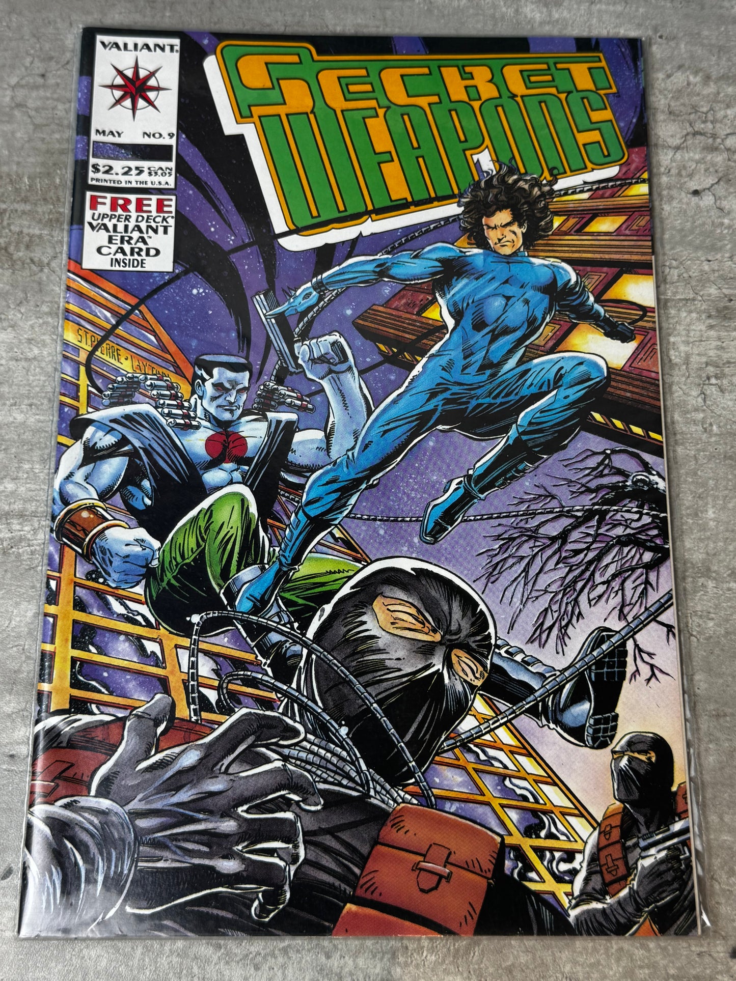 1994 - Valiant Entertainment - Secret Weapons #9NM+ - ENG 1