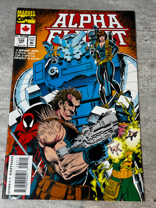 1993 - Marvel Comics - Alpha Flight, Vol. 1 #125 Var. A - VF/NM - ENG 1
