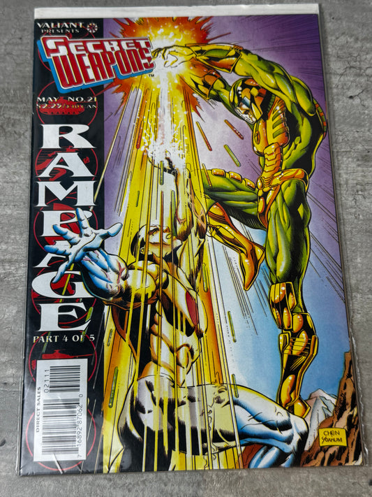 1995 - Valiant Entertainment - Secret Weapons #21NM+ - ENG 1