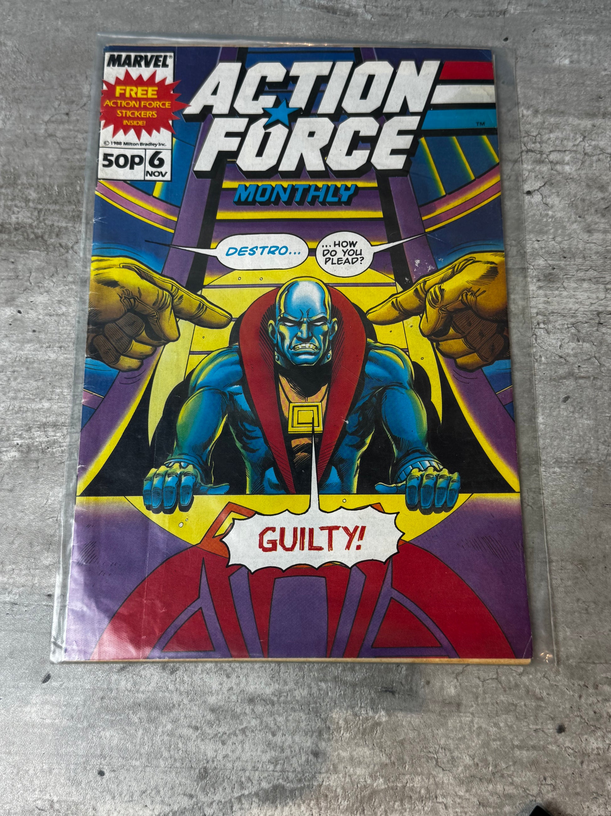 1988 - Marvel Comics - Action Force, Vol. 2 #6VF - ENG 1