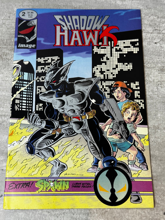 1992 - Image Comics - Shadowhawk, Vol. 1 #2 Var. A - NM+ - ENG 1