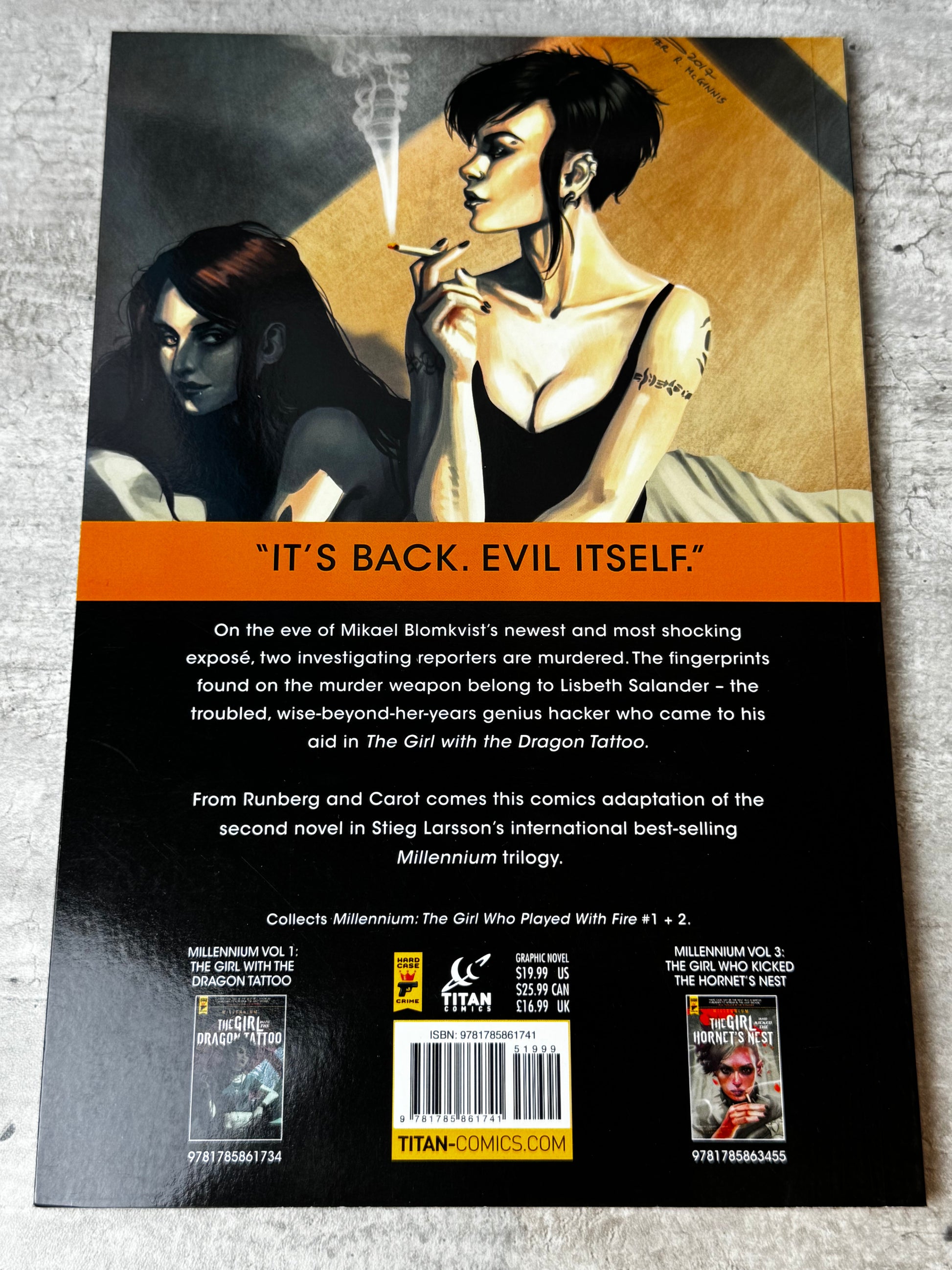 2018 - Titan Books - Millennium: The Girl Who Played With FireNM/M - ENG 2