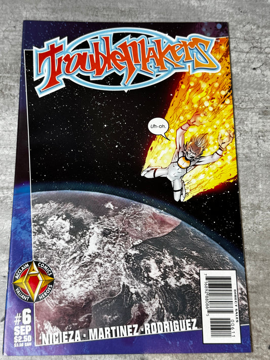 1997 - Acclaim Comics - Troublemakers #6 - Fear Of Falling - M - ENG 1