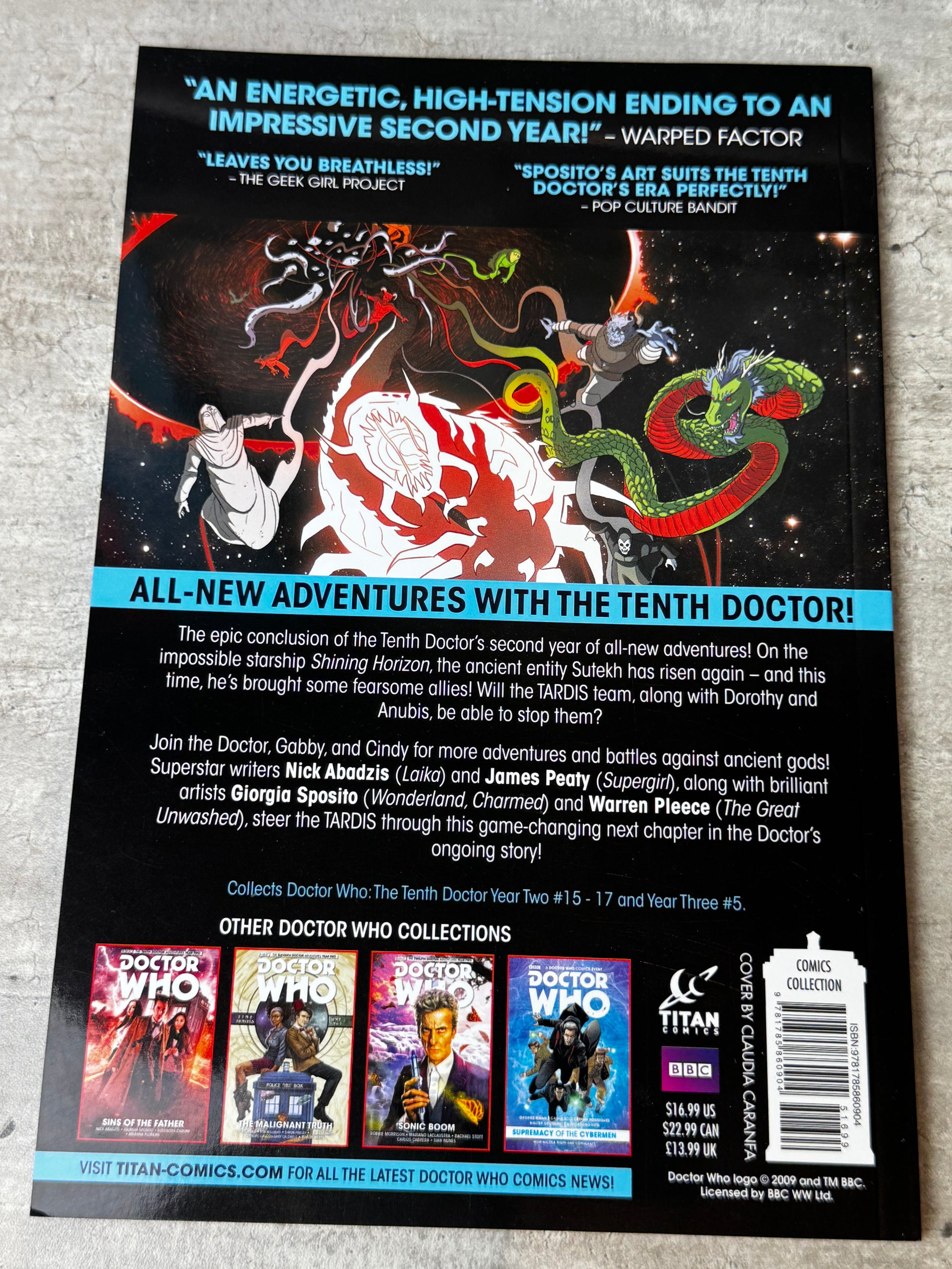 2016 - Doctor Who: The Tenth Doctor Adventures - Year Two #16 Var. A - NM+ - ENG 2