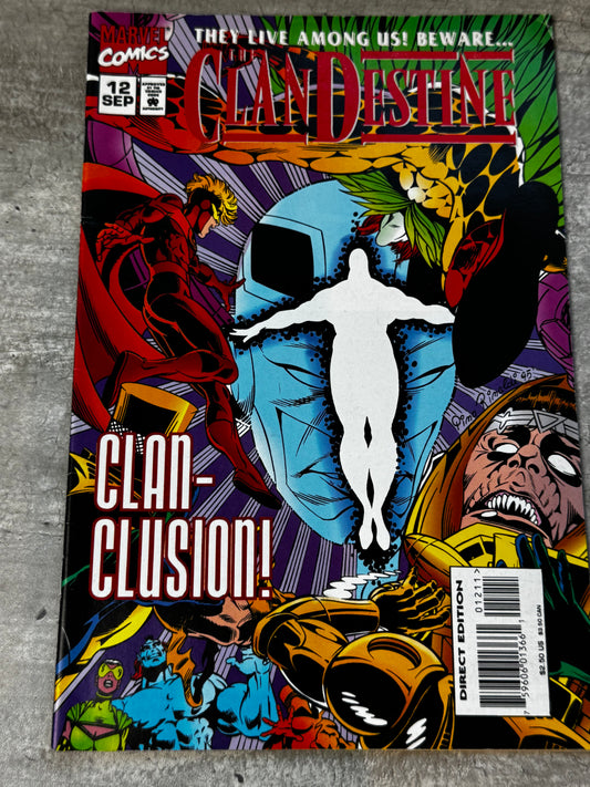 1995 - Marvel Comics - The Clandestine, Vol. 1 #12VF/NM - ENG 1