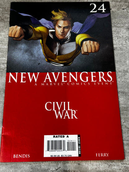 2006 - Marvel Comics - New Avengers, Vol. 1 #24 - Part Four -  Var. A - NM - ENG 1
