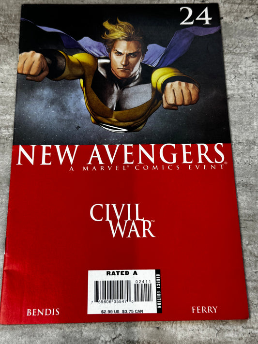 2006 - Marvel Comics - New Avengers, Vol. 1 #24 - Part Four -  Var. A - NM - ENG 1