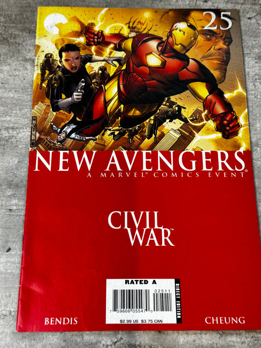 2006 - Marvel Comics - New Avengers, Vol. 1 #25 - Part Five -  Var. A - NM - ENG 1