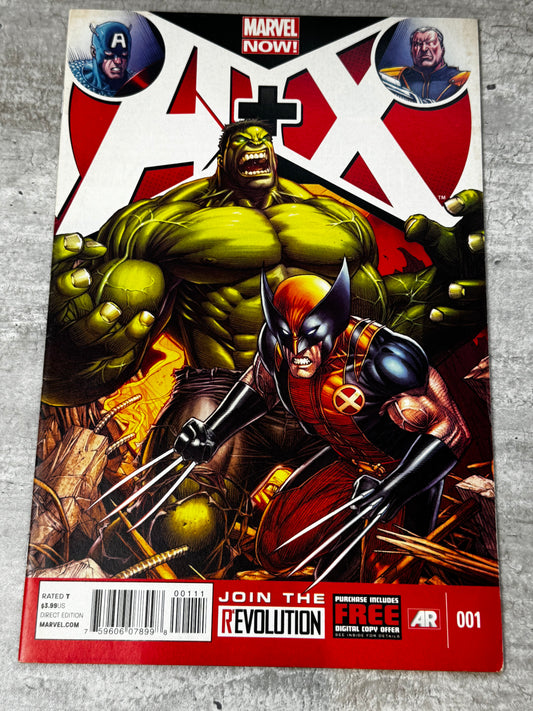2012 - Marvel Comics - A+X #1 - Fight For The Future -  Var. A - NM- - ENG 1