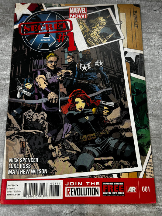 2013 - Marvel Comics - Secret Avengers, Vol. 2 #1 Var. A - NM+ - ENG 1