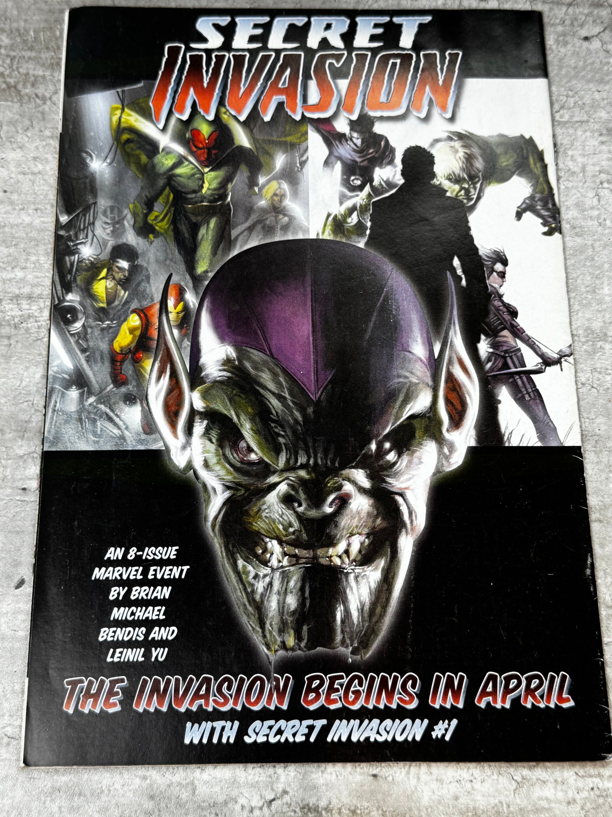 2008 - Marvel Comics - Secret Invasion Saga #1 Var. B - NM+ - ENG 2