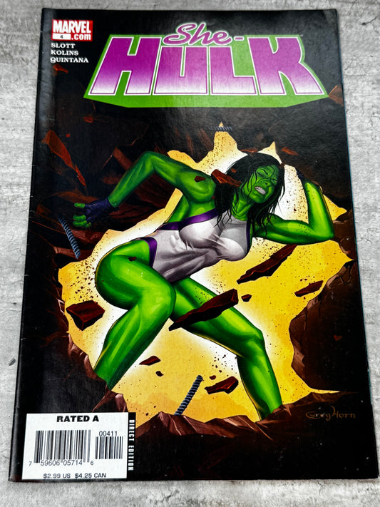 2006 - Marvel Comics - She-Hulk, Vol. 2 #4 - Back to Bone - NM+ - ENG 1