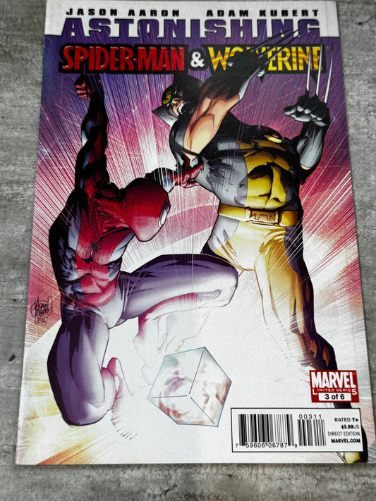 2010 - Marvel Comics - Astonishing Spider-Man & Wolverine #3 Var. A - NM+ - ENG 1