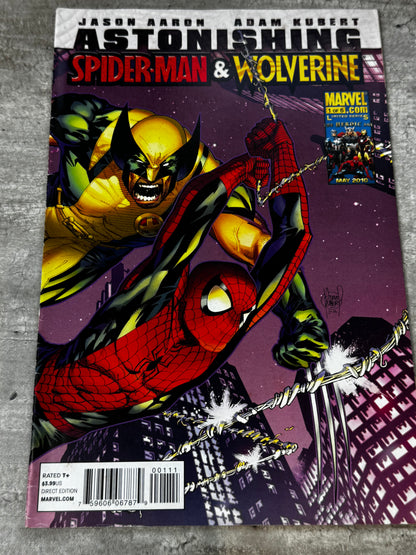 2010 - Marvel Comics - Astonishing Spider-Man & Wolverine #1 Var. A - NM+ - ENG 1