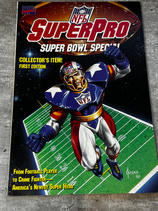 1991 - Marvel Comics - NFL SuperPro Special Edition #1 Var. A - VF/NM - ENG 1