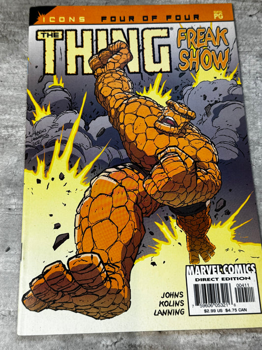 2002 - Marvel Comics - Thing: Freakshow #4 - It's Clobberin' Time! - NM - ENG 1