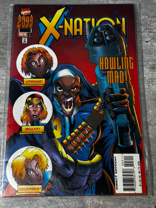 1996 - Marvel Comics - X-Nation 2099 #3 - Vertigo - NM- - ENG 1