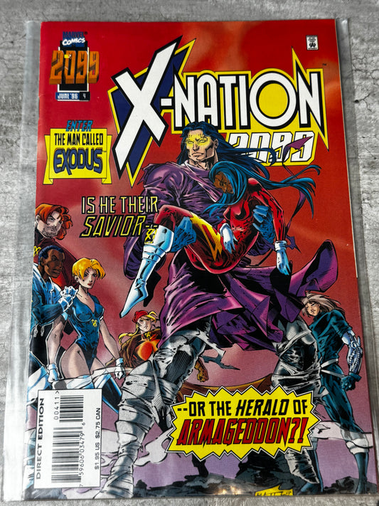 1996 - Marvel Comics - X-Nation 2099 #4 - First Blood - NM- - ENG 1