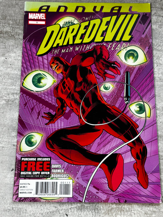 2012 - Marvel Comics - Daredevil, Vol. 3 Annual #1 Var. A - NM - ENG 1