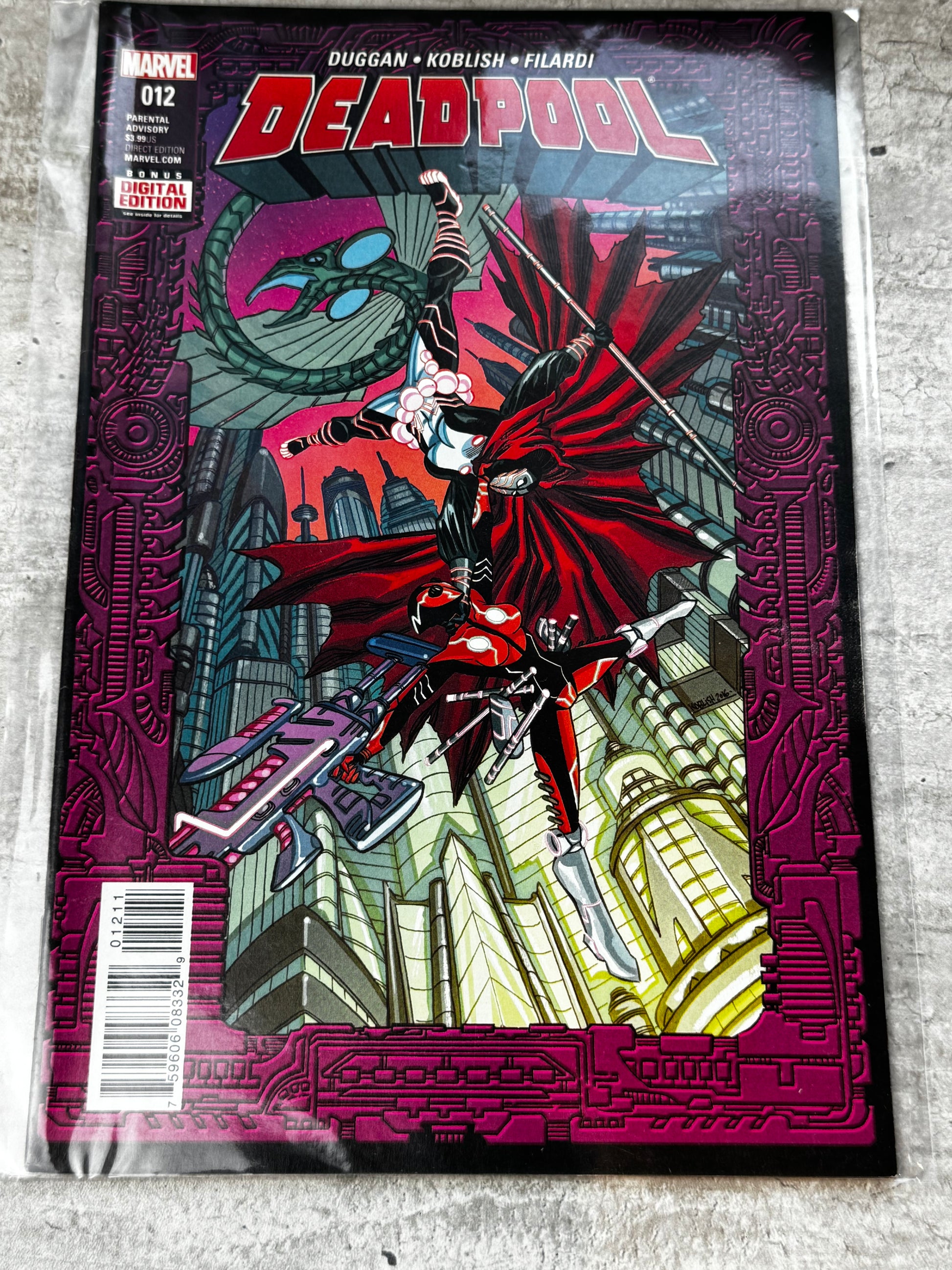 2016 - Marvel Comics - Deadpool, Vol. 5 #12 Var. A - NM - ENG 1