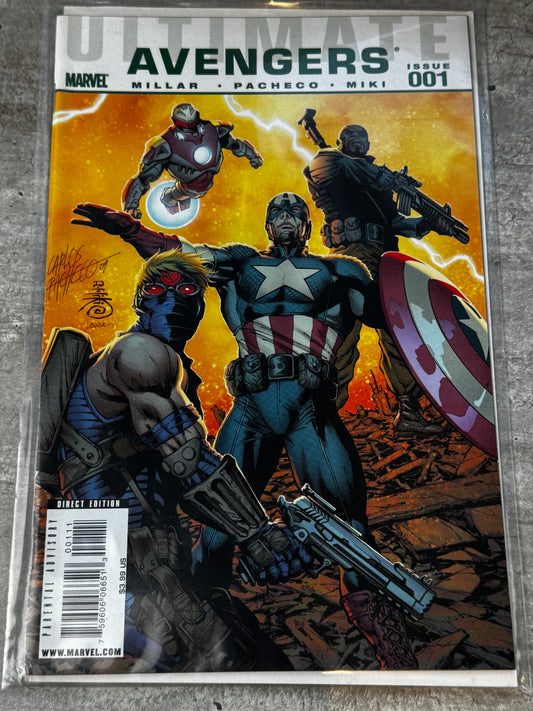 2009 - Marvel Comics - Ultimate Avengers #1 - Part One -  Var. A - NM- - ENG 1