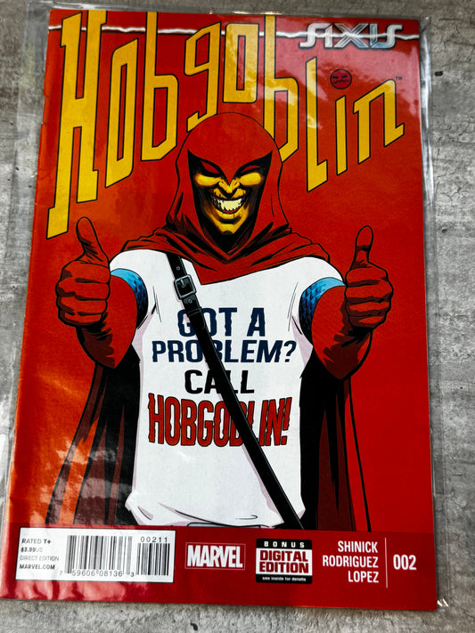 2014 - Marvel Comics - Axis: Hobgoblin #2 - Hobgoblin Turned Hero! - NM+ - ENG 1