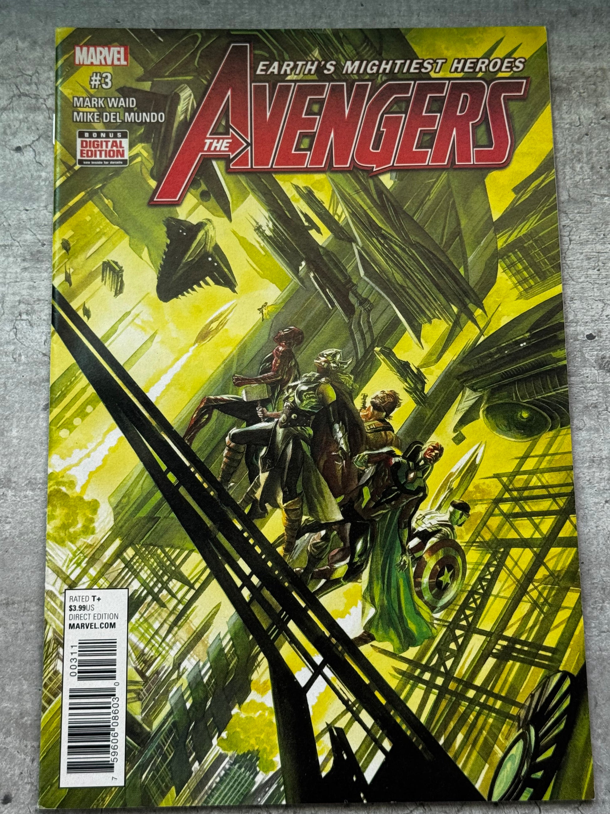 2017 - Avengers, Vol. 7 #3 Var. A - Part Three - NM/M - ENG 1